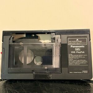 Panasonic VYMW0009 VHS PlayPak Motorized VHS-C To VHS Converter Adapter